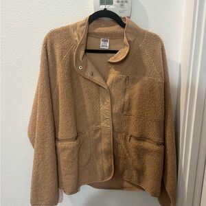 Victoria's Secret Camel Teddy Jacket